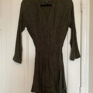 Rails Printed Dress